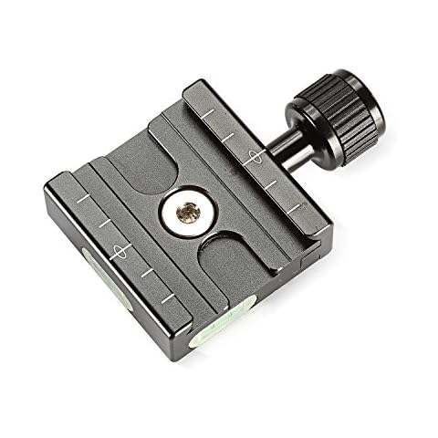 Neewer Aluminium 50mm Schnellwechselplatte QR Klemme 3/8-Zoll Cover