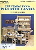 The Dining Room in Plastic Canvas, Fashion Doll Playhouse Book 4 (1409)
