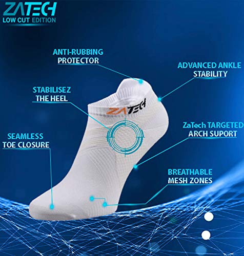 Low Cut, Ultra Light Socks, No Show Ankle Tab2