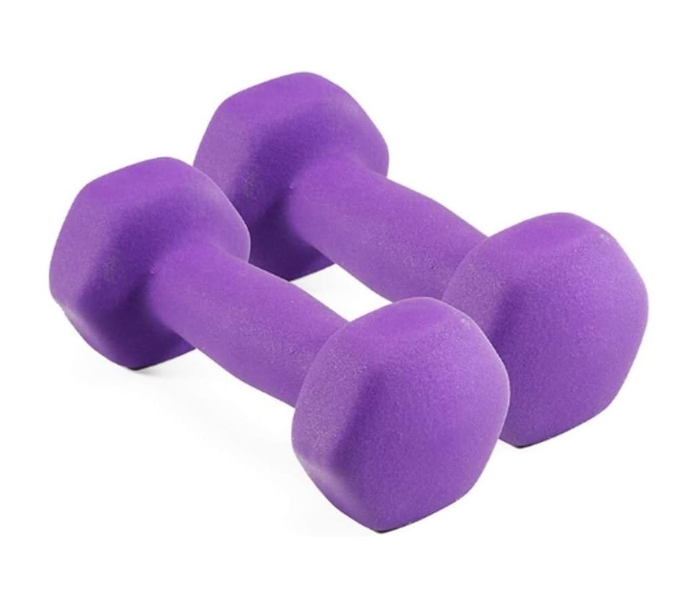 Regulowane hantle Zestaw hantli ciężarków sześciokątnych z matowym wykończeniem do kulturystyki, fitnessu, podnoszenia ciężarów, treningu domowego(Purple,4kg(2kg*2))