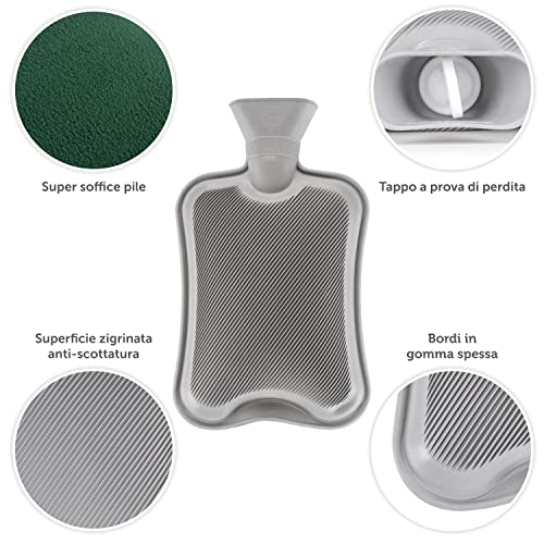 Blumtal Santi Borsa Acqua Calda Peluche da 1.5L