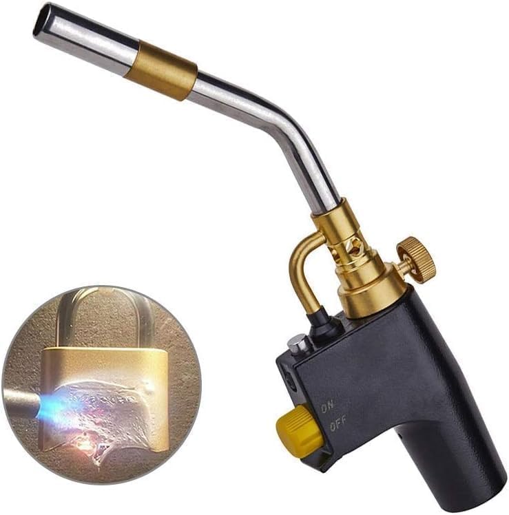 Heat Propane MAPP Gas Soldering Torch, Heavy Duty Plumbing Blow Torch