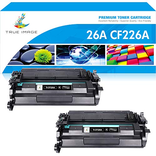 True Image Compatible Toner Cartridge Replacement for HP 26A CF226A 26X CF226X Laserjet