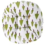 Coussin de chaise – fabriqué en coton et lin, un tissu facile à nettoyer et idéal pour un usage quotidien