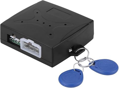 Universal Car Alarm System Engine Push Start Button Kit - Keyless Entry System, Lock Starter Ignition