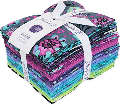 De LaLuna Fat Quarter Bundle of 18 by Tula Pink for Free Spirit