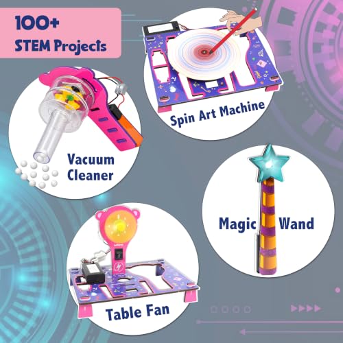 Butterfly EduFields 100+ Girls Engineering Science Kit for Kids Age 8-12 - Image 2