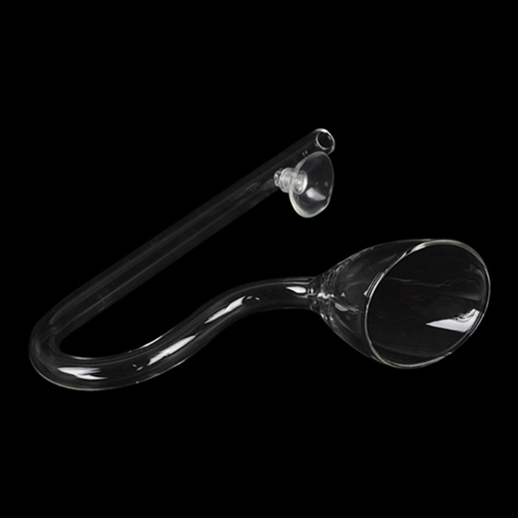3pz 16 mm Acquario Vetro Afflusso Deflusso Tubo di Giglio Tubo Serbatoio di Pesce Set di Tubi Flessibili con Filtro per Piante Acquatiche Acquatiche