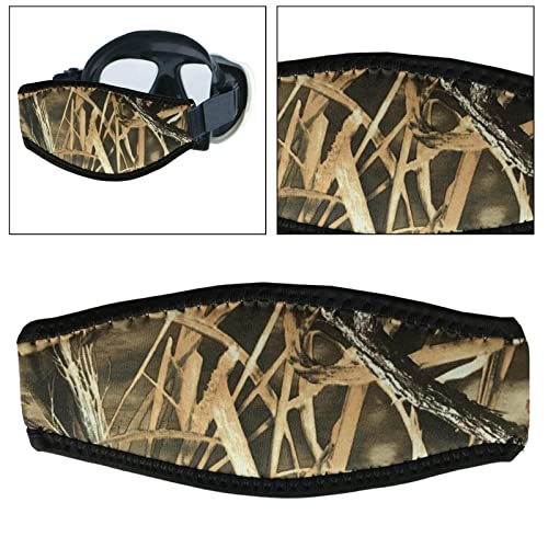 Vaveren Neoprene Mask Strap, Cover For Diving Mask Easily Install Snorkeling Gear Diving Eyeglasses Strap Cover For Kids Identification Water Sports, Style A #TOP5