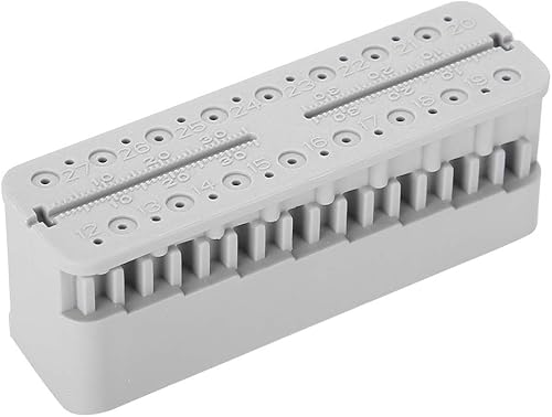 Miniatura 5 de Soporte para herramientas de medición, regla de instrumentos de medición de bloques de archivos endodónticos autoclavables, regla de archivo de