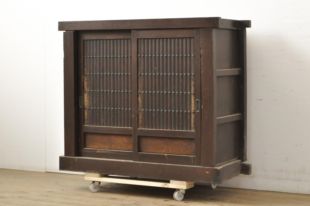 3尺水屋　和箪笥　アンティーク　キャビネット 3尺水屋 和箪笥 アンティーク キャビネット 三尺膳棚 水屋箪笥 食器