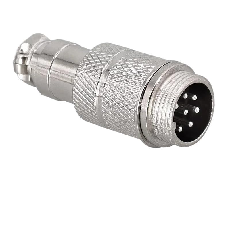 Conector de aviación GX16 macho y hembra 5 piezas 7 pines