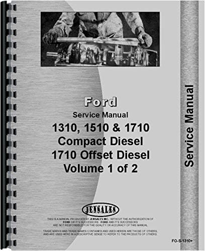 Ford 1710 Tractor Service Manual