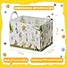 ZsaTuiy Winnie Basket,the Pooh baby Stuff,Winnie Nursery Decor Laundry Hamper With A Waterproof PECoating, Foldable, Bathroom and Bedroom SetClothes ,Toys Bin, Baby Nursery Hamper Decor