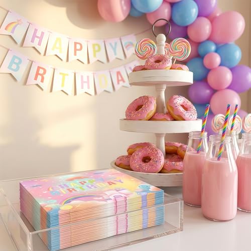 Servilletas de unicornio para una fiesta llena de ilusión 6