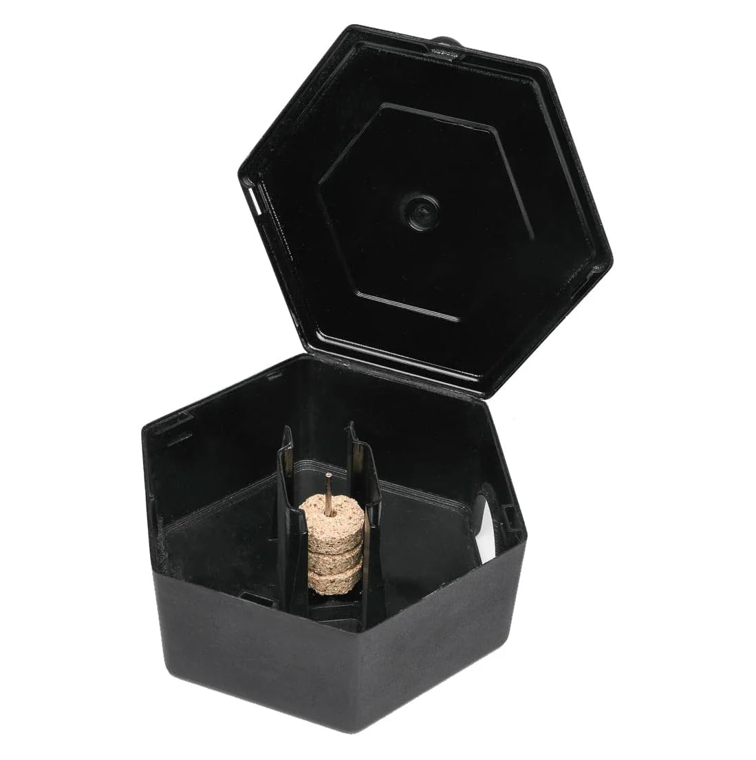 RatX EcoClear Products 620301-3D, Rodent Station, Plastic, Small