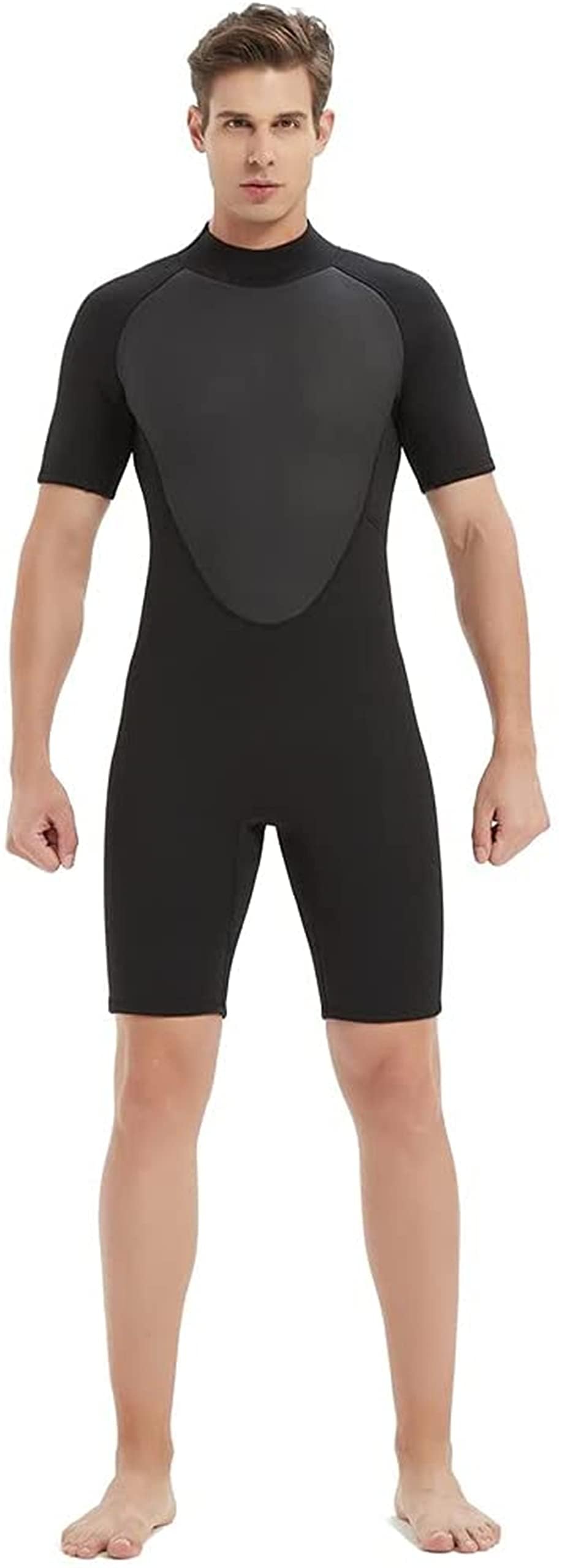 ウェットスーツ メンズ 2mm/3mm ワンピース ネオプレン素材 胸スキン ダイビング サーフィン 素潜り フィッシング バックジップ 裏ジャー Amazon.co.jp: ウェットスーツ メンズ 2mm/3mm ワンピース ネオプレン