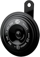 Vista 1 de HELLA 011225871 - Kit de bocinas de disco negras BX de 92 mm, 12 V (ajuste universal)