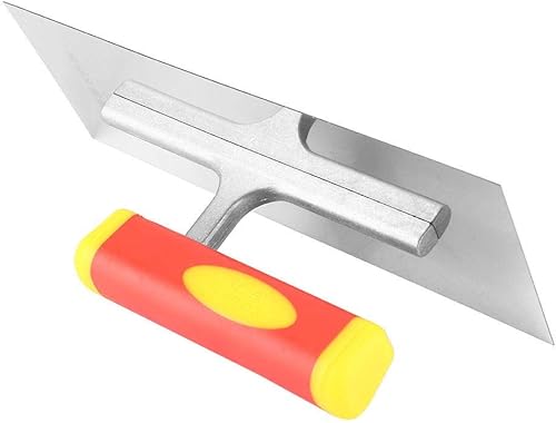 Miniatura 2 de Asixx - Paleta de albañilería profesional, para baldosas de enlucido, herramienta de enlucido para enlucido, raspado, albañil, pintor (9.449 in)