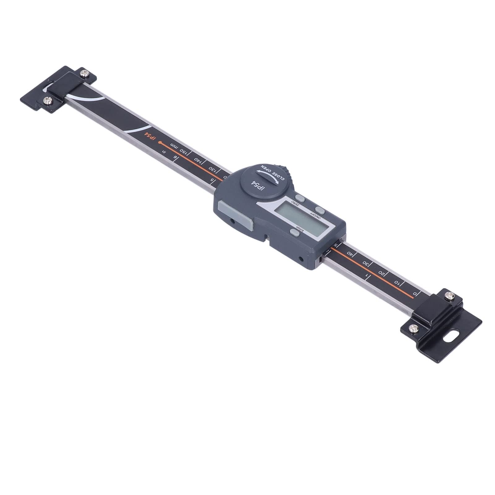Aramox Escala Lineal Digital Calibre Vernier de Acero Inoxidable IP54 Pantalla LCD Resolución de 0,01 Mm Restablecimiento a Cero Retención de Datos para Mecanizado Ensamblaje Medición de Bricolaje