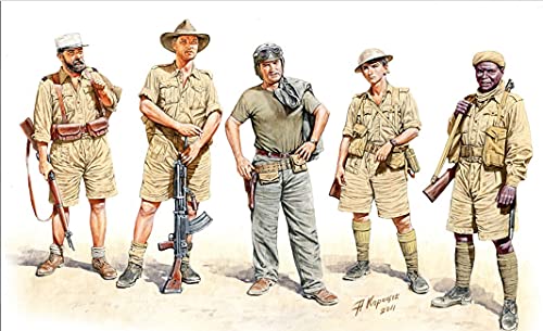 Figuras Militares Allied Forces WW II 1/35 Masterbox miniatura 1