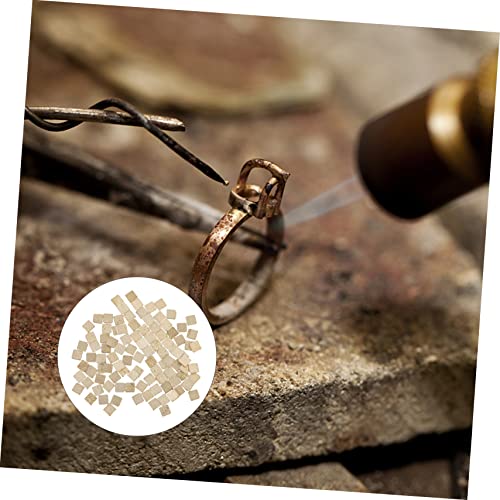 Miniatura 6 de Foytoki 100 Piezas De Soldadura De Plata Para Joyas Soldadura Para Anillos Y Pulseras Fácil De Soldar Con Velocidad De Soldadura Y