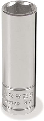 Urrea 4711LM 1/4-Inch Drive Deep 6-Point 11mm Chrome Socket Set