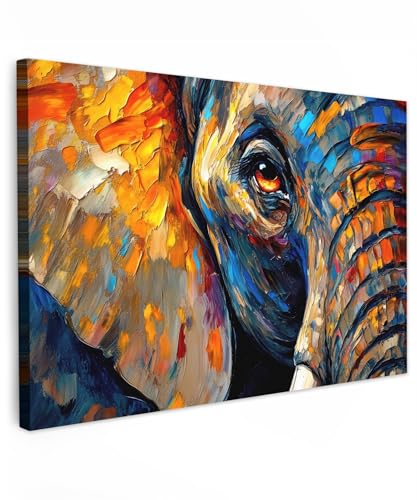 MuchoWow© Leinwandbild Groß 120x80 cm XXL Dekoration Wohnzimmer Bilder...