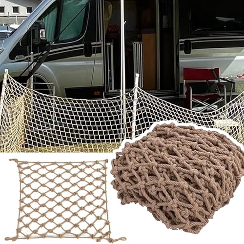 Filet d'escalade 4x8m pour aire de jeux avec corde robuste 1cm
