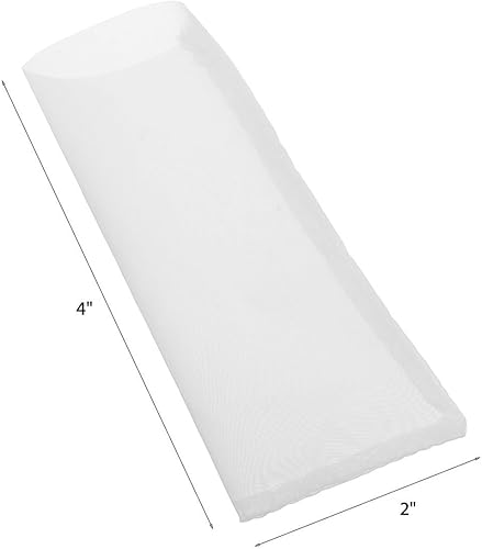 Miniatura 5 de Bolsas de filtro de té de nailon prémium de 75 micrones, 1.5 x 4 pulgadas, paquete de 25