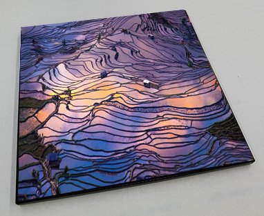 Terraced Rice Felds Table Top