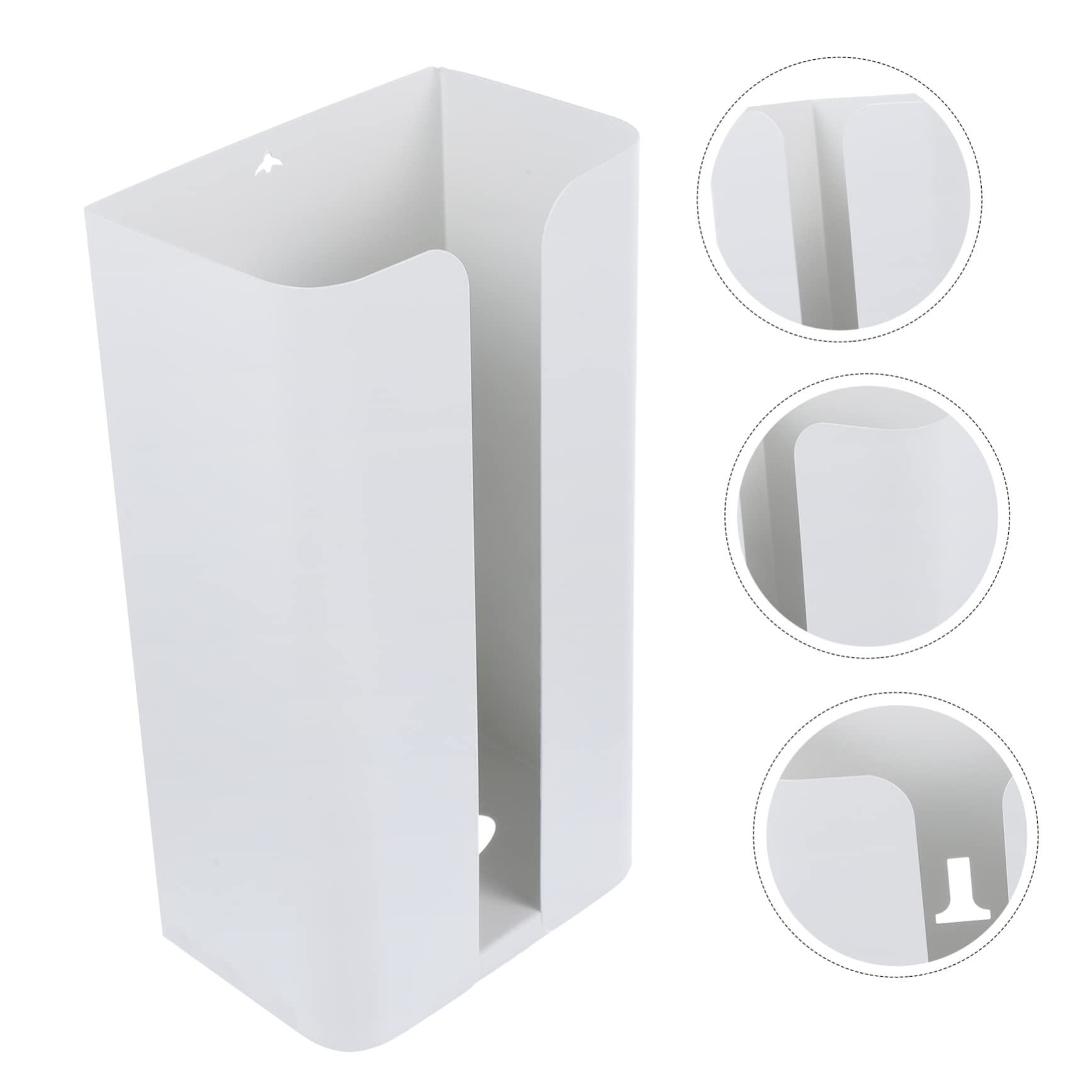 Müllbeutel-Organizer Mit Taschentuch-wandspender Wandmontiertes Design Für Aufbewahrung Von Taschentuchboxen Und Kleinen Gegenständen Langlebiges Material Für Jeden Raum