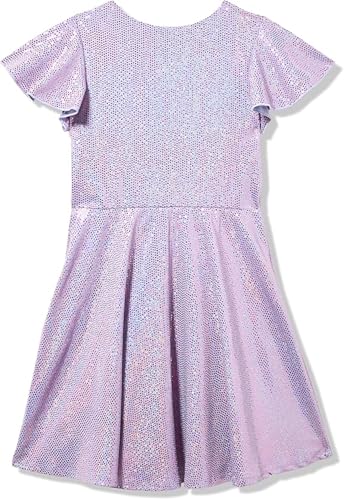Speechless Girls' Short Sleeve Sparkly Fit and Flare Party Dress3