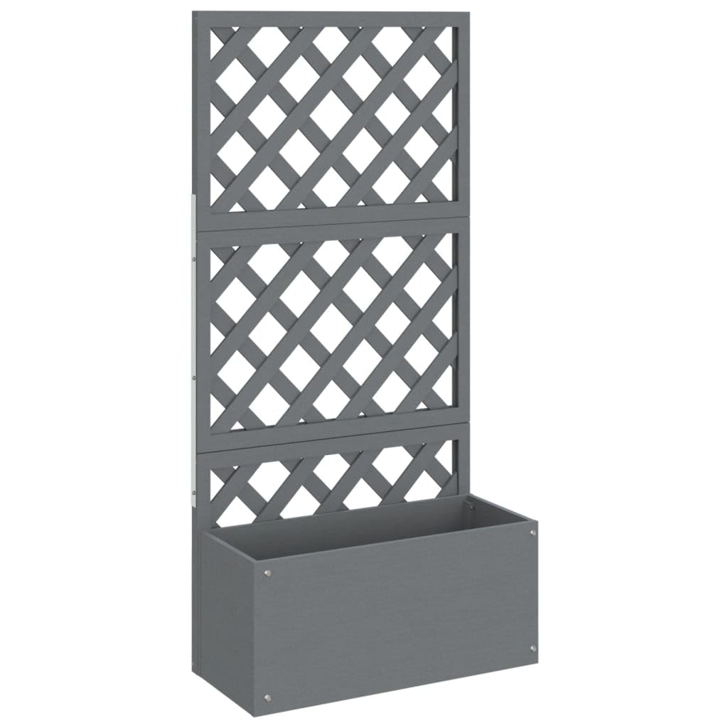 Plantenbak Herstera Metaal antraciet 70 x 70 x 70 cm kopen! | HORNBACH