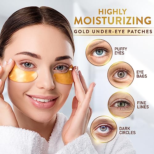 Live Wild Beauty Under Eye Patches for Puffy Eyes and Dark Circles with