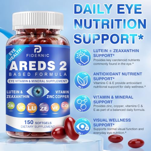 Fidernic AREDS 2 Eye Vitamin Supplement