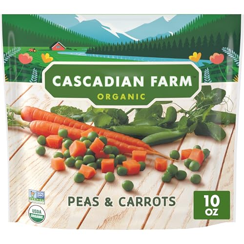 Cascadian Farm, Peas And Carrots Organic, 10 Ounce