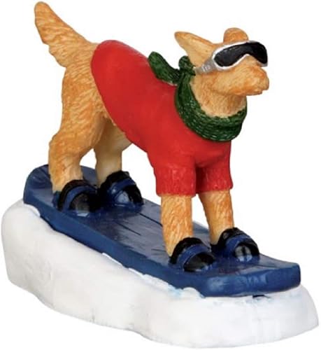 Lemax Village Collection Snowboarding Dog # 42222