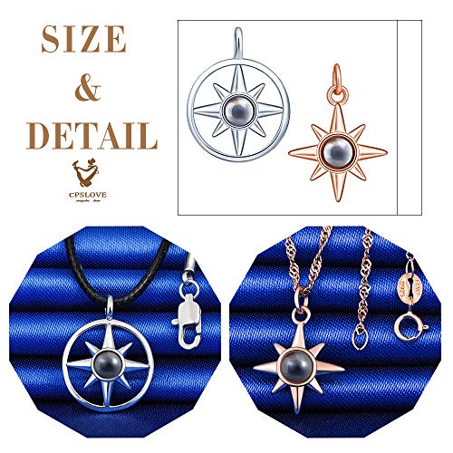 CPSLOVE Classica collana coppia stella ottagonale