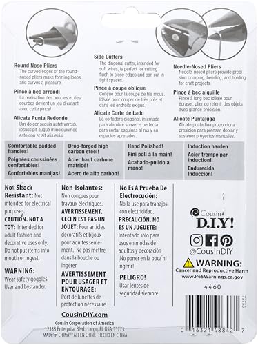 Cousin 4460 Craft & Jewelry Making Tool Kit, 3-Piece - Image 3