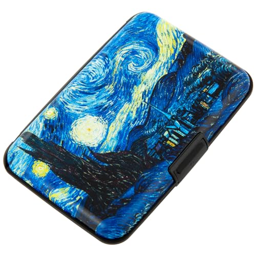 Image of Aluminum Wallet RFID Blocking Slim Metal Business ID Credit Card Holder Hard Case