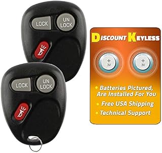 For 98-02 Cadillac Chevy GMC Oldsmobile Keyless Entry Remote Key Fob 15042968 15732803