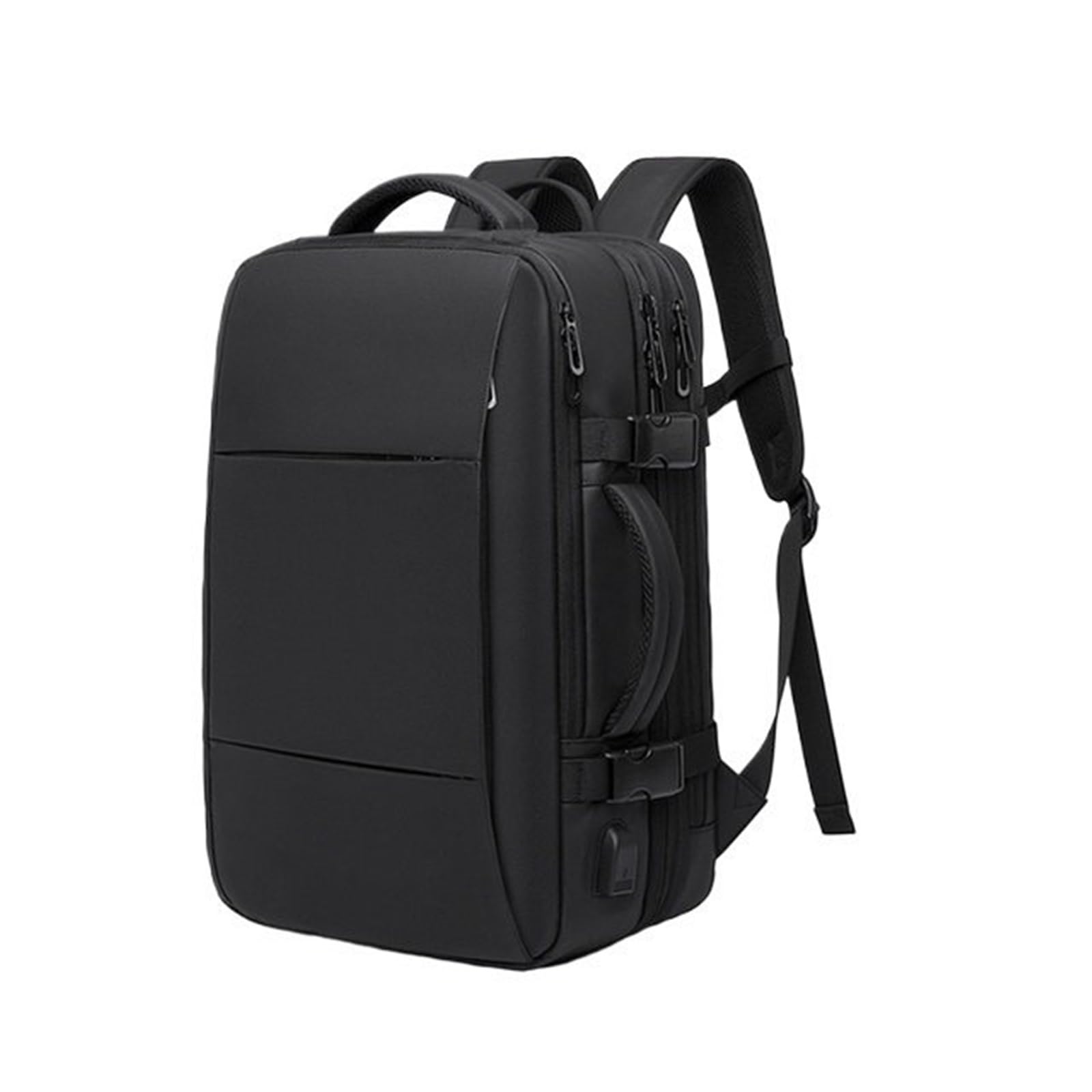 Waterproof Bag Expandable Backpack Waterproof 17.3 In Laptop Backpack Hiking Travel Backpacks Dry Pocket, Black 45l, One Size