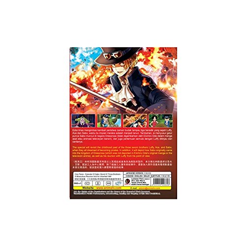 Amazon Com One Piece Episode Of Sabo Bond Of Three Brothers Dvd Region All English Subtitles Movies Tv