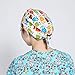 TENDYCOCO Gorro Quirúrgico Absorbente del Sudor Gorro Quirúrgico de Moda Correa Elástica...