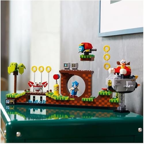 LEGO Ideas Sonic The Hedgehog 21331 — šoninis vaizdas