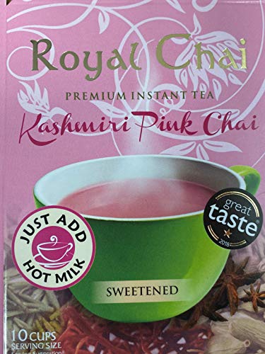 Té instantáneo Kashmiri Chai rosa caja 10 sobres miniatura 3