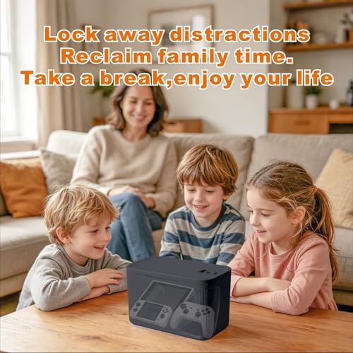 Image of Small Medication Lock Box with Combination Code, Lockable Storage Box for Pills /Snacks /First Aid Kits, Phone /Personal Items, Secure Container for Home /Fridge /Office /Travel- Reusable (Gray)