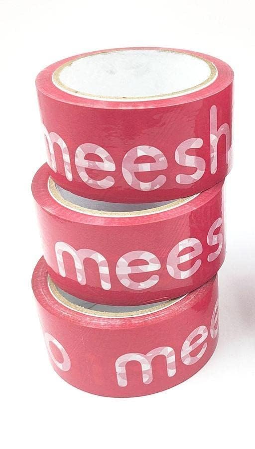 Pack of 3 - Meesho Branded Packaging Tape (2" Inch 65 mtr),40 micron (B0CGNLM1LH) Amazon Price History, Amazon Price Tracker