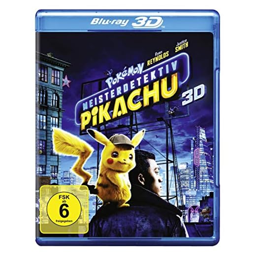 Pokémon Meisterdetektiv Pikachu 3D: Blu-ray 3D